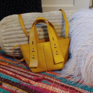 Frame Les Second mustard yellow mini bag